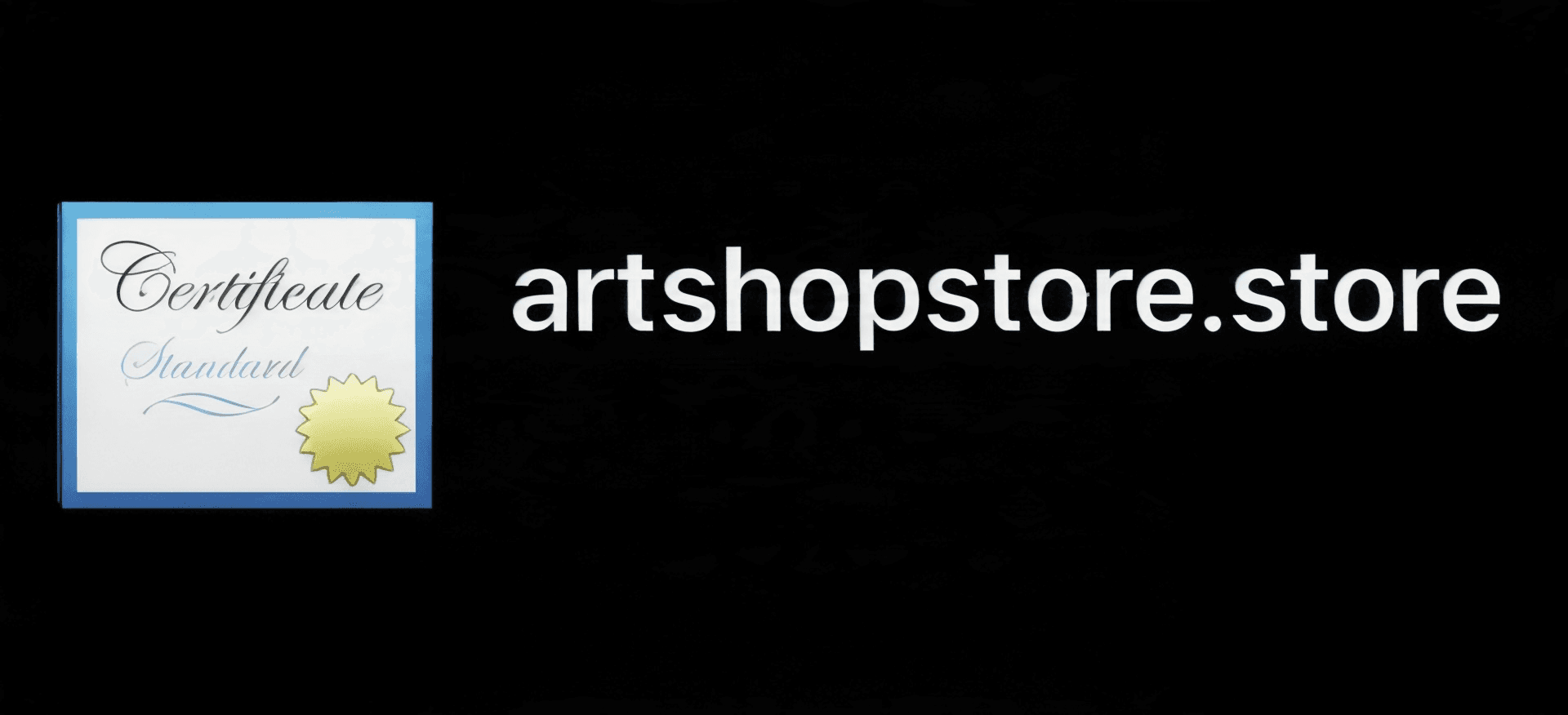 artshopstore.store certificate